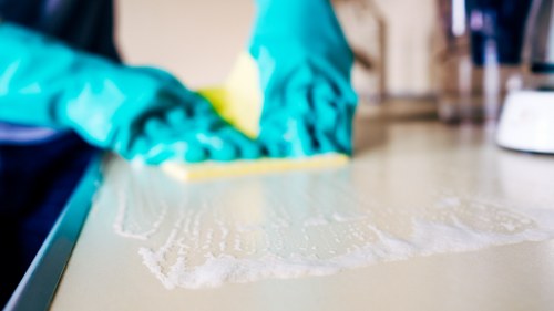 Step-by-step mattress cleaning process in Hendon