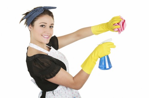 Detailed fabric care during upholstery cleaning in Hendon
